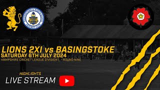 BOURNEMOUTH 2XI vs BASINGSTOKE  HCL DIV 1  ROUND 9 [upl. by Elyrrad311]