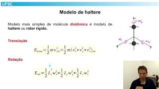 Aula 8  Calor específico de gases diatômicos  Prof Fabiano Wolf UFSC [upl. by Lleval]