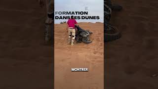 relever sa moto dans le sable avec la fatigue pas facile [upl. by Joost]