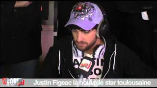 Justin Figeac la nouvelle star toulousaine sur NRJ [upl. by Huntley]