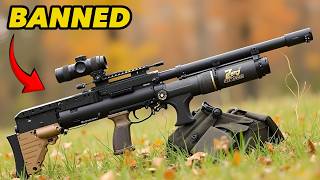 Top 10 AIR RIFLES So Powerful Theyre BANNED in Some Countries [upl. by Nnylsoj]