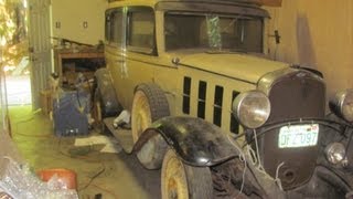 Barn Find 1932 Chevy Taxi [upl. by Glennon61]