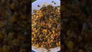 Roasted chana masalabhuna chanachaatbhuna chana masala recipeshortsytshorttrending foodshorts [upl. by Irahk]