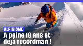 Alpinisme  A 18 ans il devient le plus jeune conquérant des 14 sommets de plus de 8000 m [upl. by Luapnoj874]