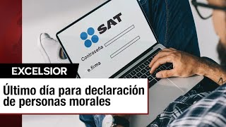 SAT restablece su sitio web tras fallas en primer día de declaraciones anuales [upl. by Anual]