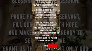 Padre Pio Healing Prayer [upl. by Aman791]