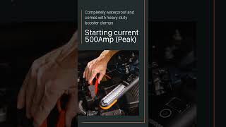 WORX  Multi Function Portable Car Jump Starter With USB Charging 12V  Outdoor Warehouse [upl. by Annoyk]