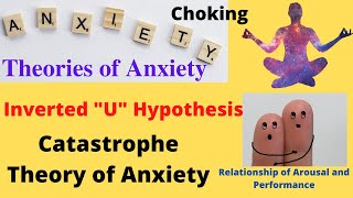 Inverted U Hypothesis  Catastrophe Theory of Anxiety  Theories of Anxiety or Arousal  in Hindi [upl. by Jeremias]