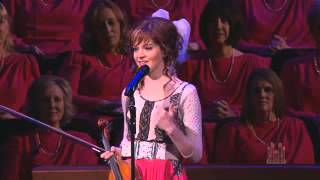 Lindsey Stirling performs with the Mormon Tabernacle Choir [upl. by Avuha400]