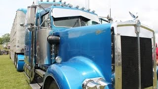 Cool Big Rig Collection of Custom Semi Trucks [upl. by Kaehpos]