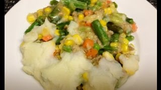 Weight Watchers Friendly Dinner Recipe Shepherds Pie Comfort Food Time 6 Points [upl. by Anees11]