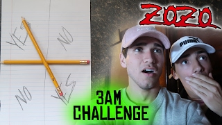 ZOZO  3AM OVERNIGHT CHALLENGE  3AM CHARLIE CHARLIE CHALLENGE GONE WRONG [upl. by Akaya]