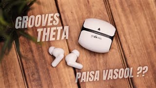 Grooves Theta TWS Gaming Earbuds Unboxing amp Review  Best Gaming Earbuds Under 1500 [upl. by Ellerihs]