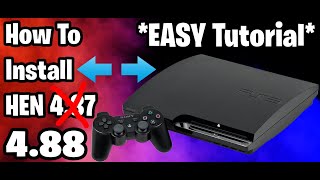 How To Install HEN 488 PS3 [upl. by Aihsatan]