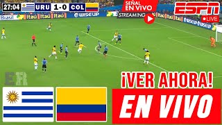 Uruguay vs Colombia en vivo🔴🔴 Ver Hoy Uruguay vs Colombia Semifinal Copa América 2024 resumen [upl. by Eira]