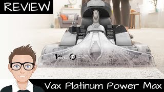 VAX Platinum Power Max Carpet Cleaner Review ECB1SPV1 [upl. by Barnes]