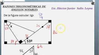 RAZ TRIG DE ANGULOS NOTABLES 2 [upl. by Siol681]