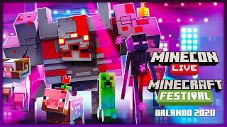 Minecraft FESTIVAL amp Minecon LIVE Updates 20202021 Minecraft News [upl. by Cade]