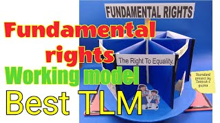 Fundamental rights working model TLM fundamentalrights tlmideas besttlm sstmodel tlm newideas [upl. by Glad]