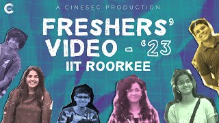 FRESHERS INTRODUCTION 2023  IIT ROORKEE [upl. by Bartolemo]