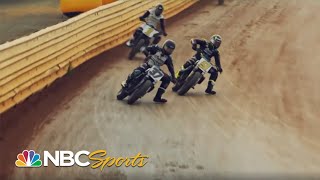 American Flat Track Port Royal HalfMile  EXTENDED HIGHLIGHTS  81521  Motorsports on NBC [upl. by Nohtan]