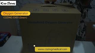 Portable Oxygen Generator the protable oxygen Concentroator COZINGOX01 [upl. by Barbra]