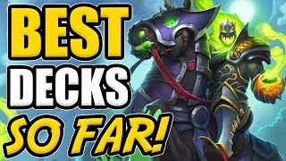 🔥BEST quotNewquot Decks To Reach Legend  Hearthstone Whizbangs Workshop [upl. by Aelber]