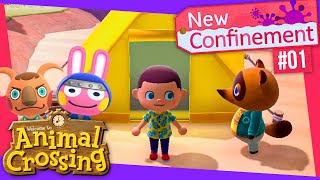 Animal Crossing  New CONFINEMENT  Je recommence de zéro [upl. by Wolcott902]