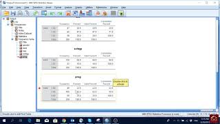 SPSS 6 Frequency Distribution of Nominal Ordinal and Scale Data [upl. by Fu800]