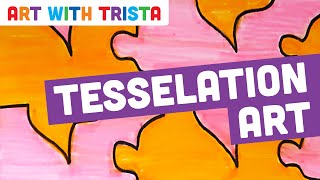 Tessellation Art Tutorial  Art With Trista [upl. by Carmelita]