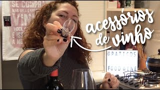 DICAS 8  Corta gotas e mini aeradores de vinho [upl. by Lochner461]