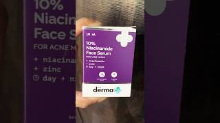 DERMA CO10Niacinamide Face Serum for DayNight beauty skincare serum brightening [upl. by Krenn]