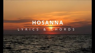 HOSANNA Lyrics amp Chords  Hillsong [upl. by Bundy]