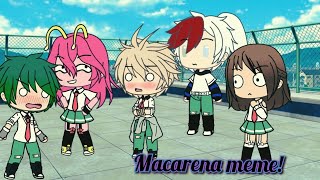 Gacha life bnha Macarena meme BkDk [upl. by Adyol]