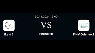 Ikast 2 VS DHV Odense 2 1 Division West 20242025 [upl. by Yecak]