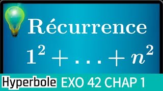 Raisonnement par récurrence  Montrer que la somme 1²n²nn12n16  Terminale Spé Maths [upl. by Worth]