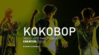 4K 180623 Lotte Family Concert LDF CHANYEOL KOKOBOP 찬열 FOCUS [upl. by Yntruoc]