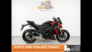 Suzuki GSXS1000 RedBlack 3179 Miles Used [upl. by Keeley357]