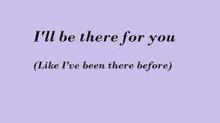 Ill Be There For YouThe RembrandtsLyrics [upl. by Hgiellek]