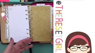 TheResetGirl Kate Spade Wellesley Planner Set Up and Walk Through [upl. by Ripp]