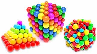 Colors with 3D Shapes amp WonderBalls  Cartoons For Children  Cartoon Candy [upl. by Mar]