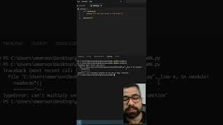 Chamando def Python python html css javascript code programming react [upl. by Bidle]