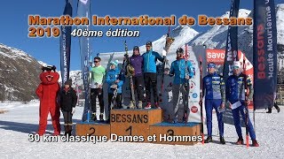 Marathon International de Bessans 2019 Ski de Fond Classique Euroloppet [upl. by Cira]