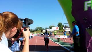 Manitoba Marathon Mens Full Winner Thomas Omwenga of Hamilton ON [upl. by Anisamoht]