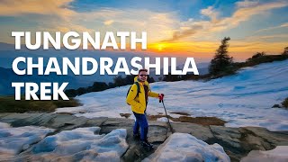 Chopta Chandrashila Trek  Tungnath Mahadev  Worlds highest Shiva Temple Panchkedar [upl. by Menendez780]