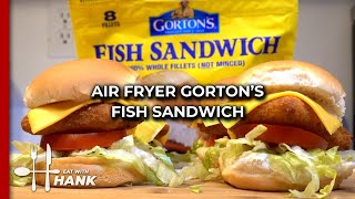 Easy Air Fryer Gortons Fish Sandwich [upl. by Akira96]