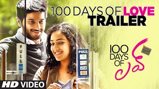 100 Days Of Love Trailer  Dulquer Salmaan Nithya Menen Govind Menon  Latest Telugu Movies 2016 [upl. by Adnilrem]