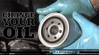 How to do an Oil Change on a Porsche 964 [upl. by Aluk]