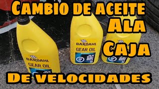 cambiando aceite de la caja de velocidades del vocho [upl. by Fleisig230]