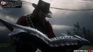 RDR2 ITA  STORIONE DI LAGO LEGGENDARIO  Pesci Leggendari [upl. by Merriam]